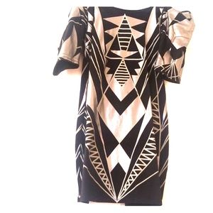 womens mid length shoulder bearing dress